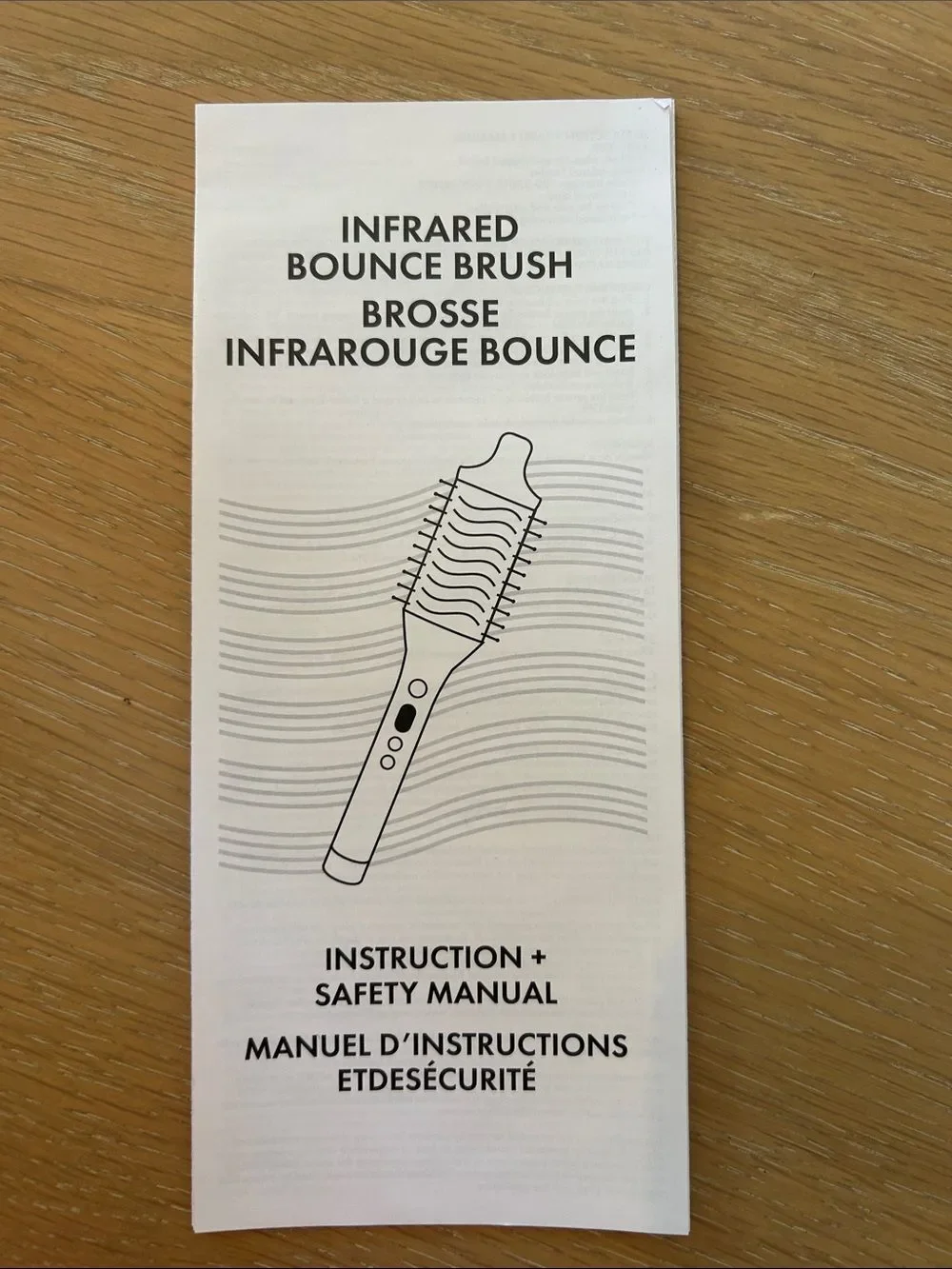 BONDI BOOST Infrared Bounce Thermal Brush, 1.65” barrel, sample brush. Minor use